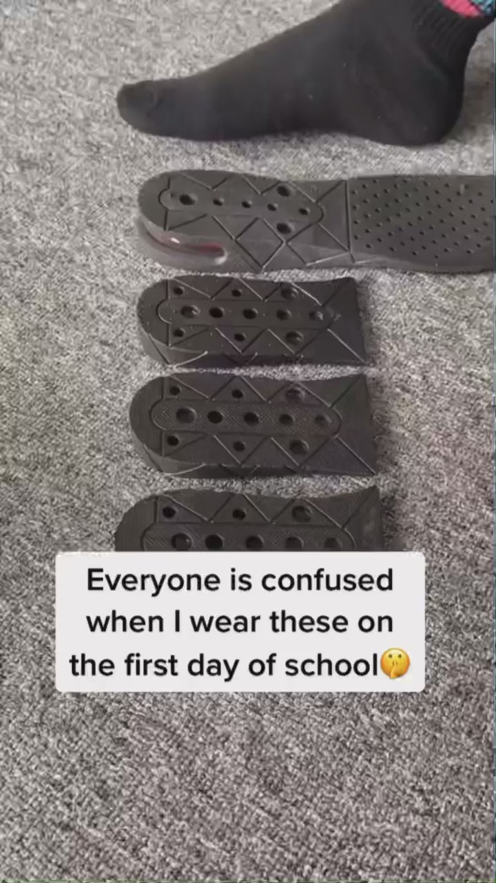 Height Enhancing Insole 4-Layer Adjustable Shoe